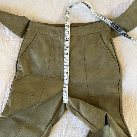 JONATHAN SIMKHAI Tess Vegan Leather Pants Size 2 - Picture 12 of 13